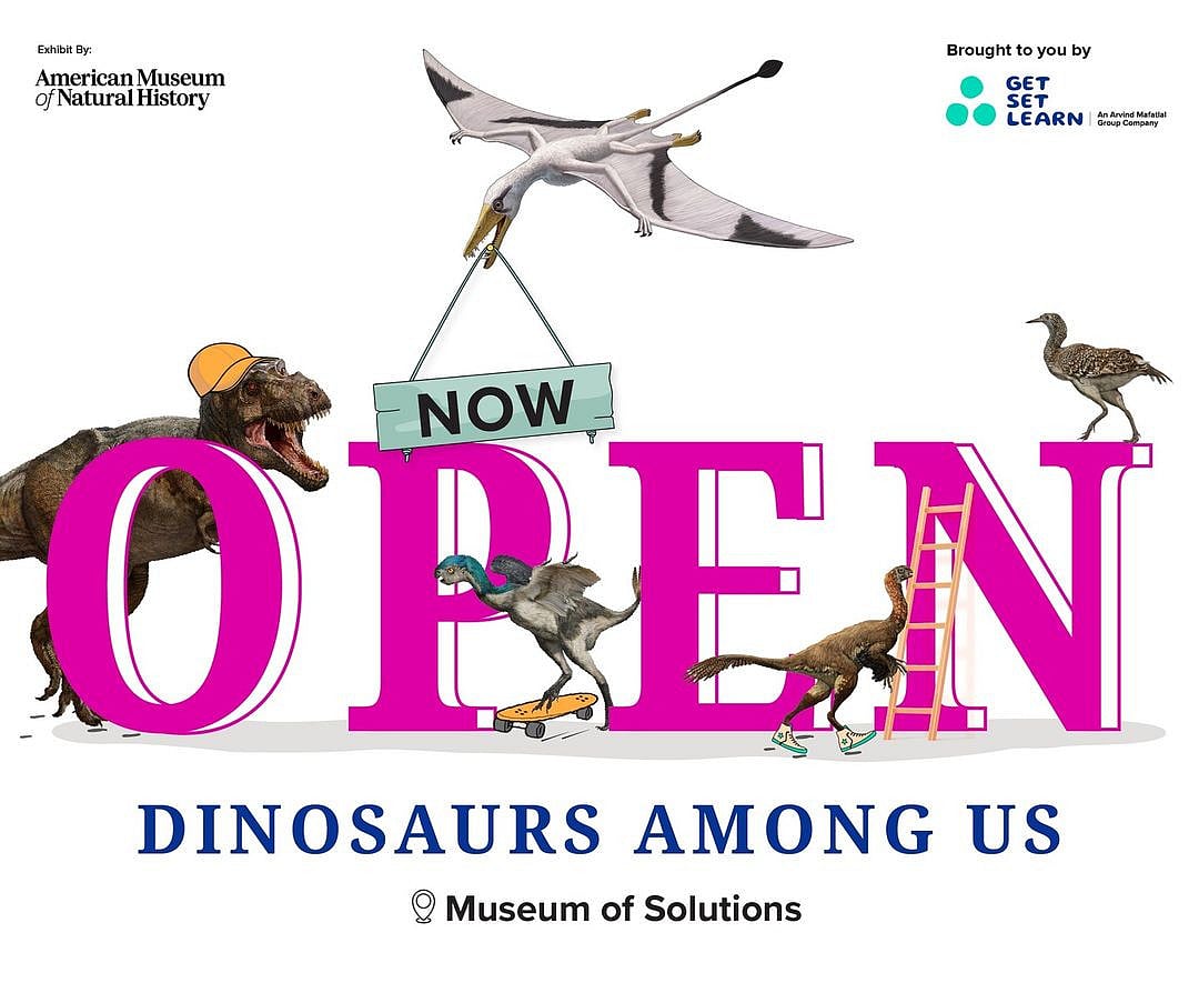 The “Dinosaurs Among Us” exhibit is a first-of-its-kind moving museum in India