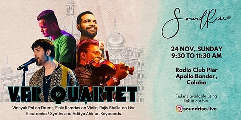 The VFR Quartet will convene at the Radio Club Pier as they blend electronic, ambient and live instrumental performance elements to craft a unique soundscape