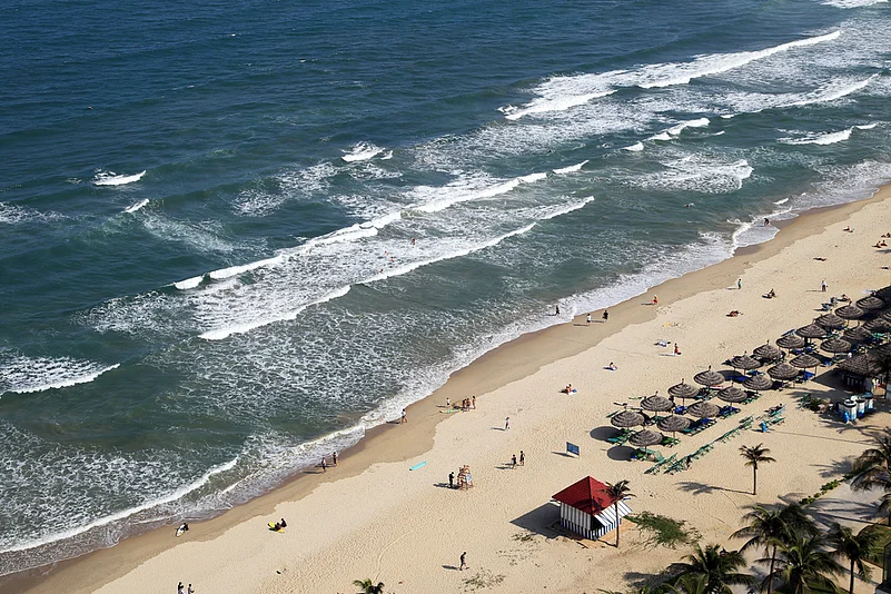 My Khe Beach in Da Nang, Vietnam