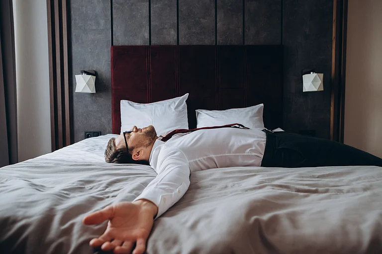Jet lag is a temporary physiological condition that occurs when a person's circadian rhythm is out-of-sync with the time zone they are in - Dmytro Sheremeta/Shutterstock