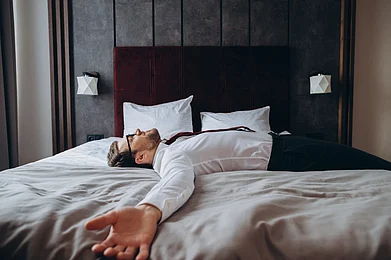 Dmytro Sheremeta/Shutterstock : Jet lag is a temporary physiological condition that occurs when a persons circadian rhythm is out-of-sync with the time zone they are in