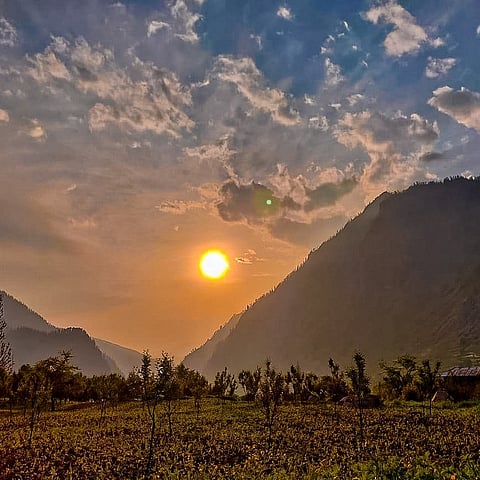 Sunset at Khirganga National Park