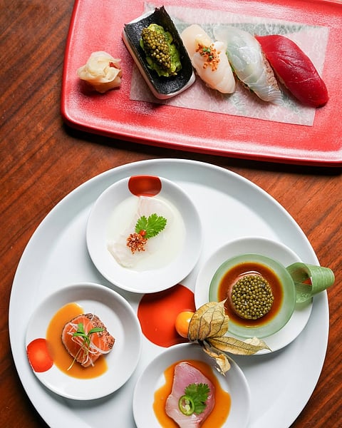 Sample the selection of Nobu signatures and famed classics