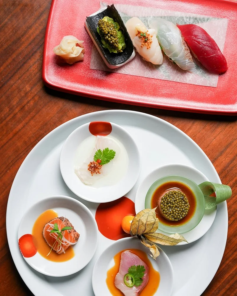Sample the selection of Nobu signatures and famed classics