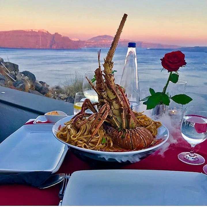The restaurant began as the first traditional bakery in Ia, serving fresh bread and delightful desserts