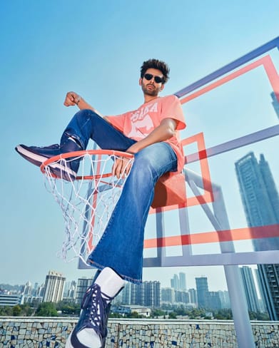 kartikaaryan/instagram : Actor Kartik Aaryan poses for a sporty shot