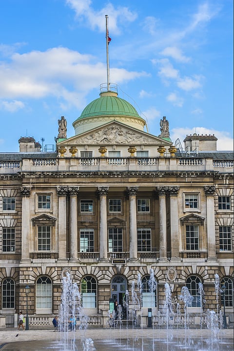 A stunning shot of the Somerset House, London