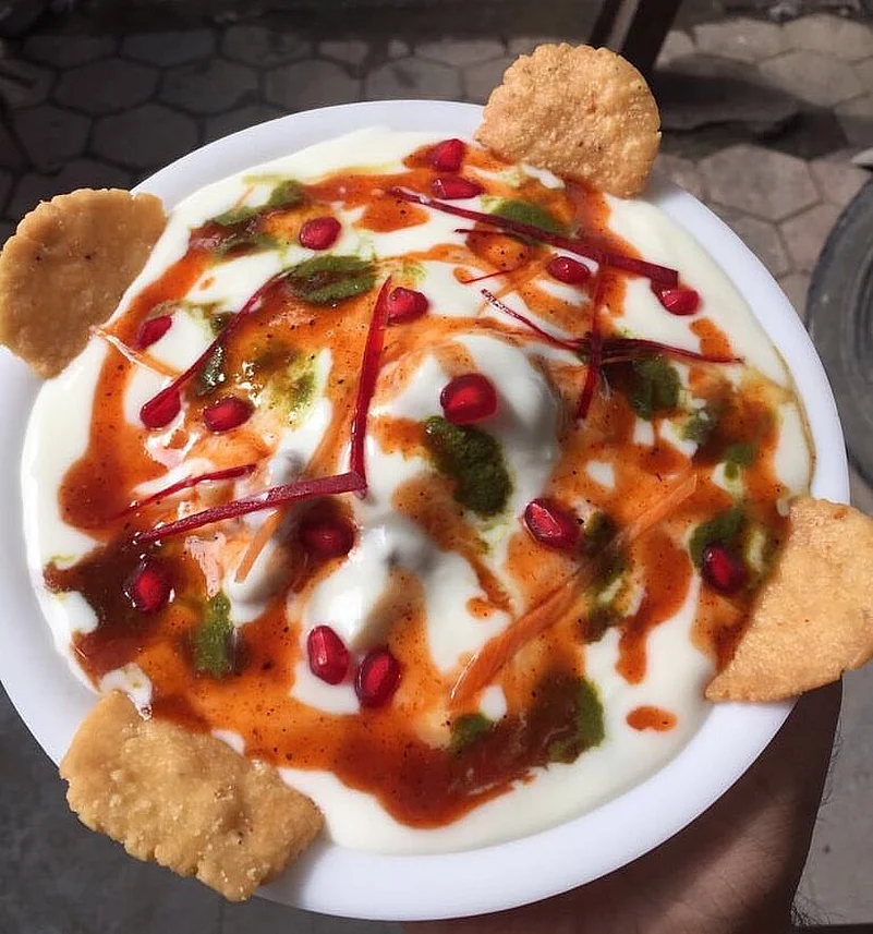 Dahi Papdi Chaat at Indorilal