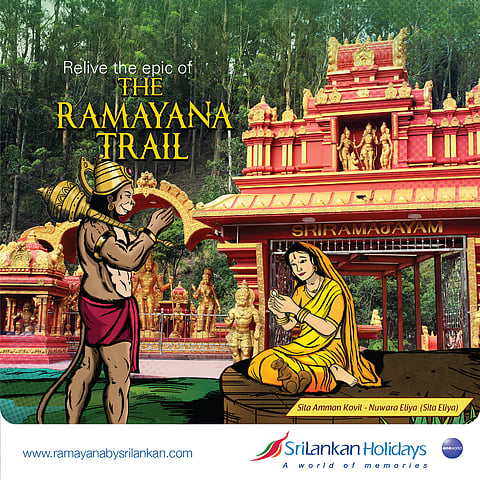 Visits to the Seetha Amman Temple, where goddess Sita is said to have prayed during her captivity, is on the "Ramayana Trail"
