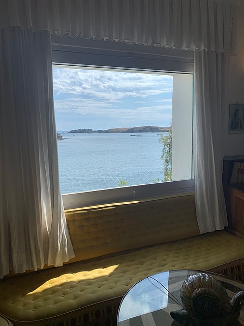 View from Dali's Bed Chamber