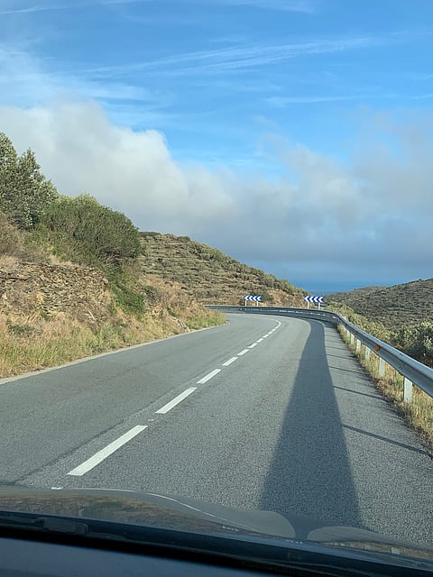 First glimpse of the Mediterranean