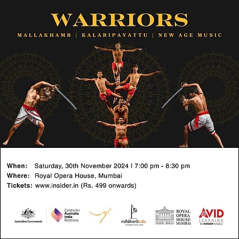 Witness the dialogue between the immemorial traditions of Mallakhamb and Kalaripayattu in spellbinding performances this weekend
