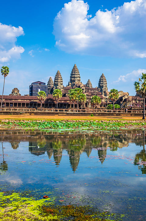 A view of Angkor Wat, Siem Reap, Cambodia.