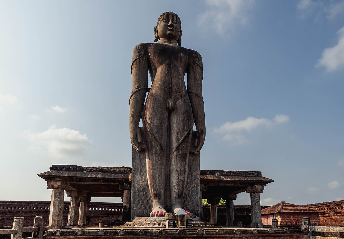 The Gommateshwara Statue is said to be the second tallest statue of Bahubali, a revered figure in Jainism, in the world