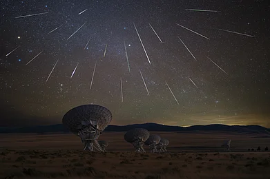 Liang Li Photos/Shutterstock : The Geminid meteor shower