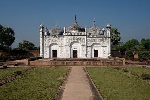 Khosh Bagh, Garden of Happiness, is home to the tombs of Siraj-ud-Daulah and family in Murshidabad