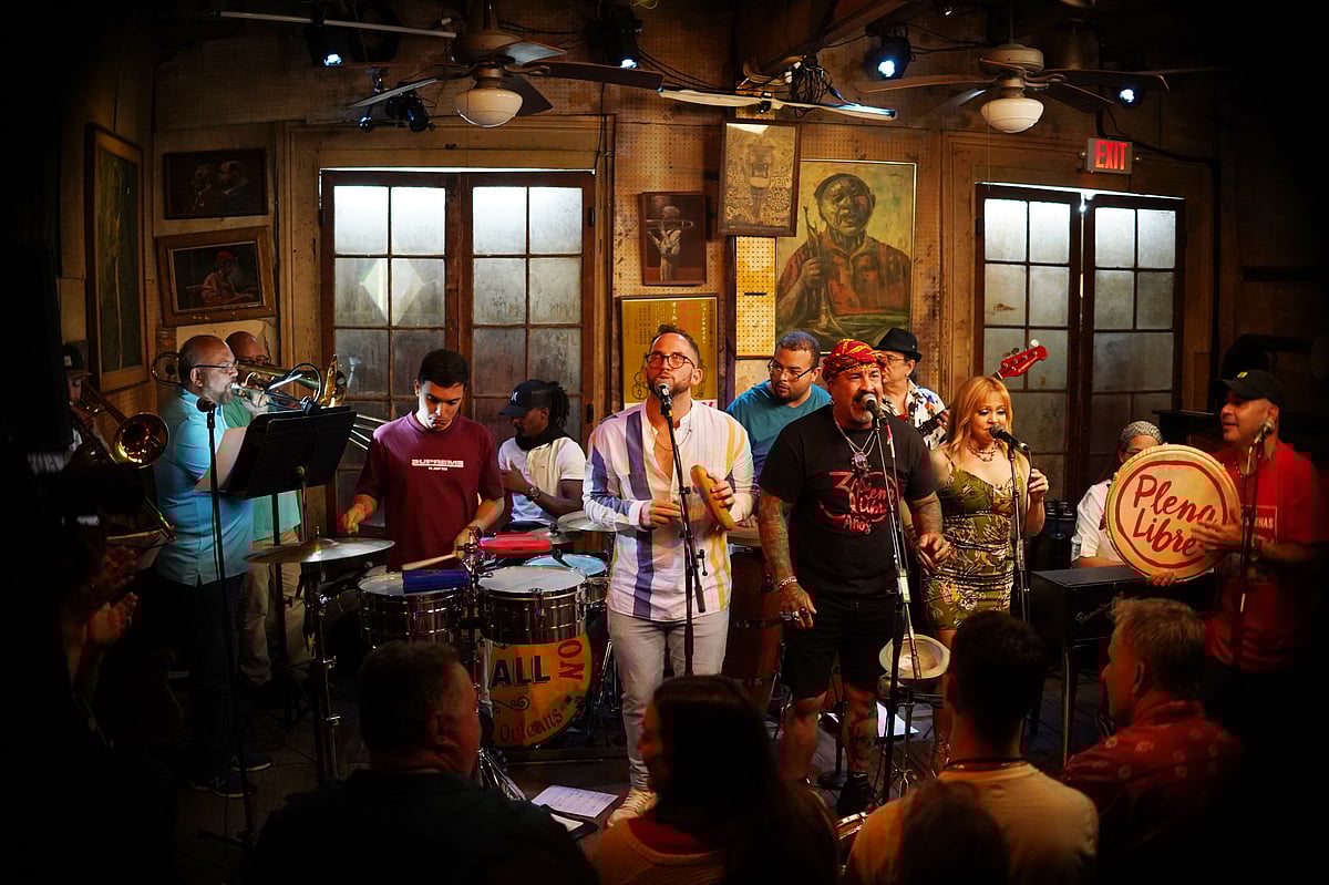 A concert at the iconic Preservation Hall in New Orleans