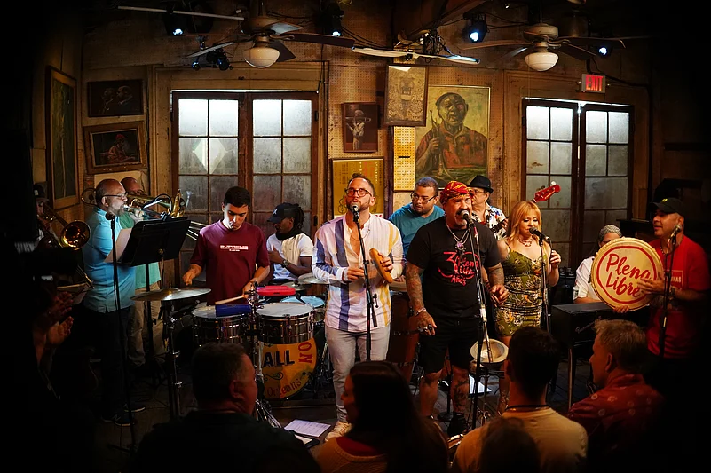 A concert at the iconic Preservation Hall in New Orleans