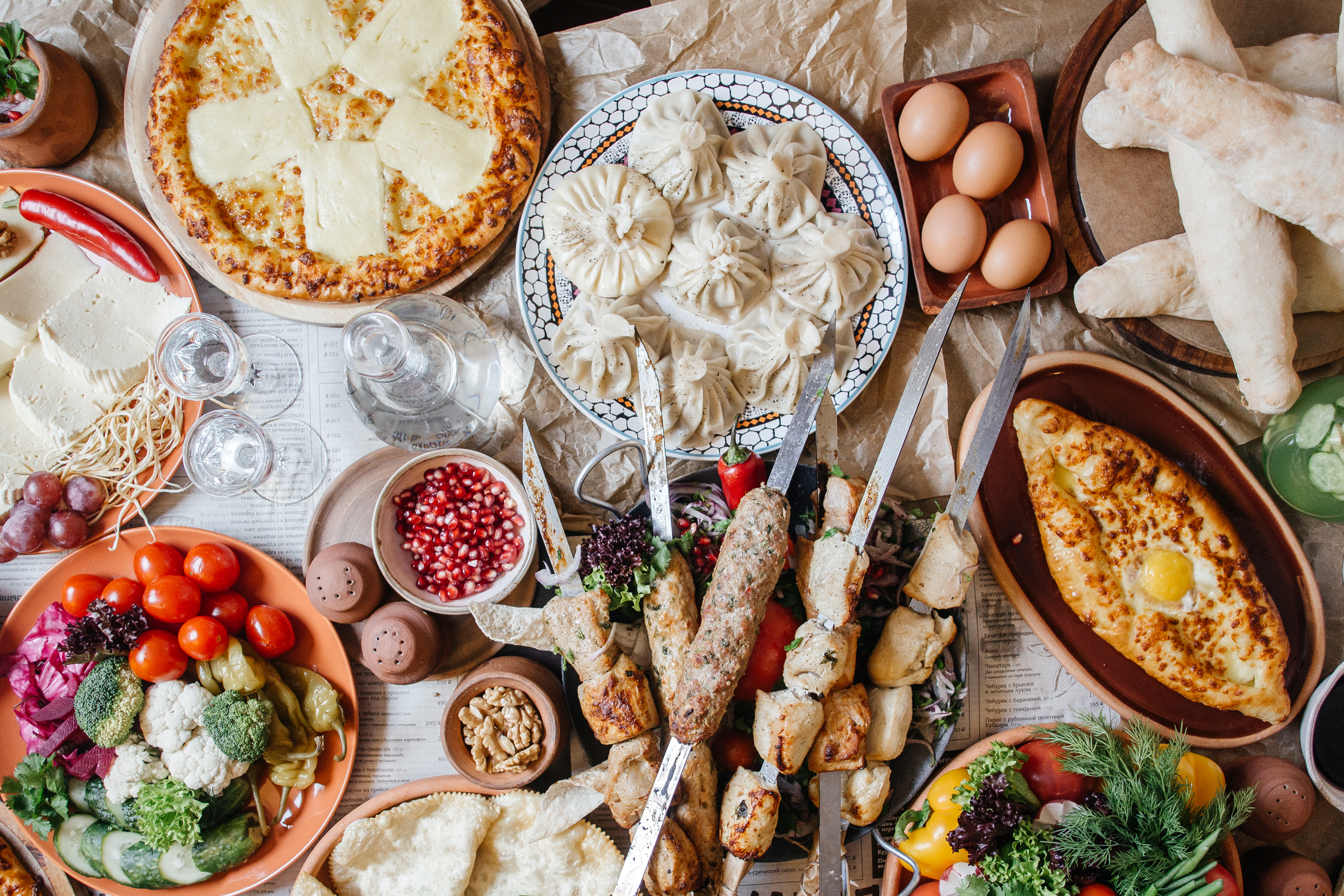 Traditional Georgian cuisine - Shutterstock.com