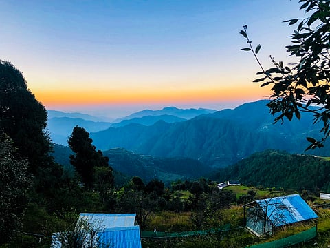 Dawn in Kanatal