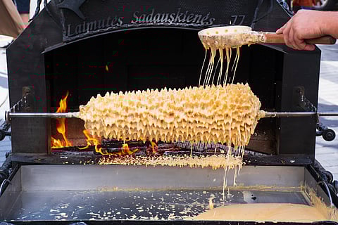 Sakotis, Lithuanian traditional Christmas cake