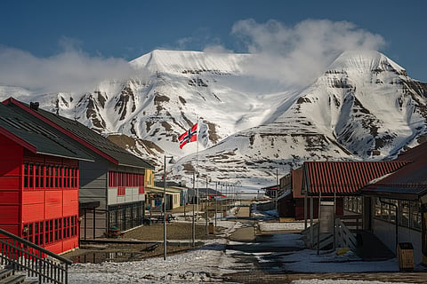 Longyearbyen is the northernmost settlement in the world and the largest inhabited area in Svalbard