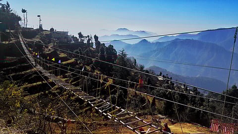 A sports camp in Kanatal