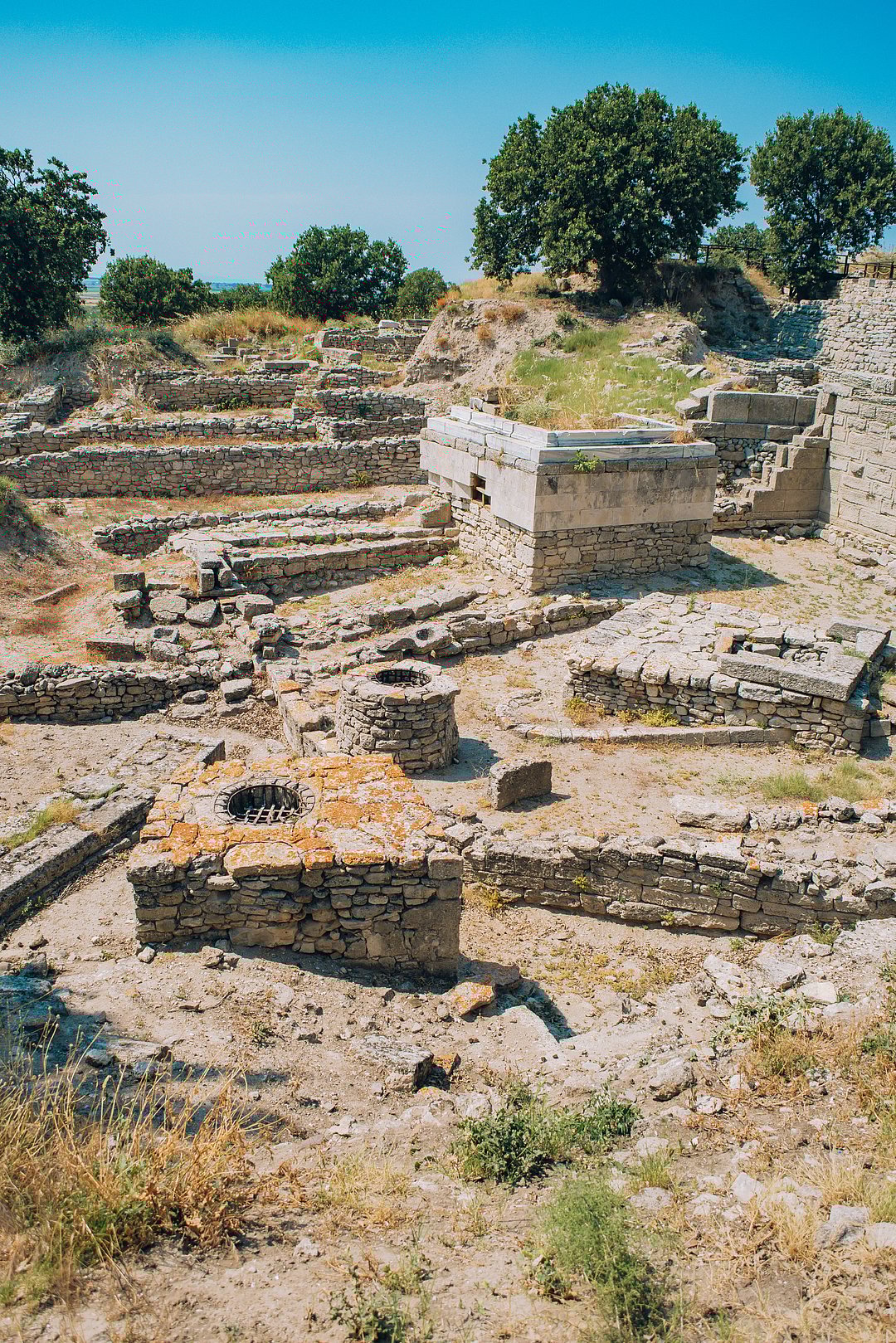 The ruins of Troya