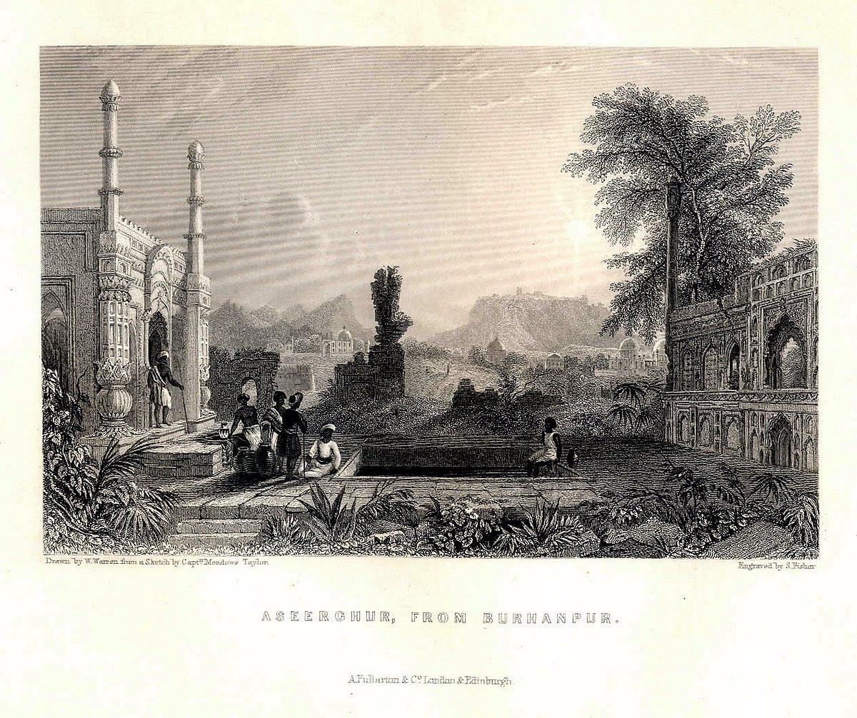 Asirgarh Fort at Burhanpur, 1856