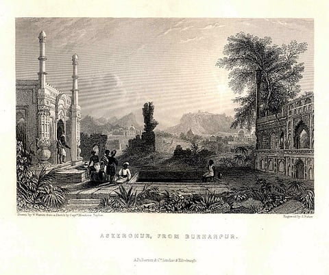 Asirgarh Fort at Burhanpur, 1856