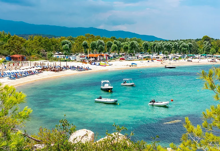 Platanitsi beach on Sithonia peninsula, Chalkidiki, Greece
- Shutterstock