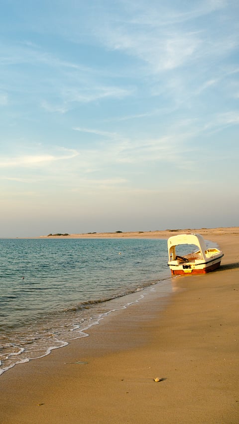 Shivrajpur Beach near Dwarka, Gujarat