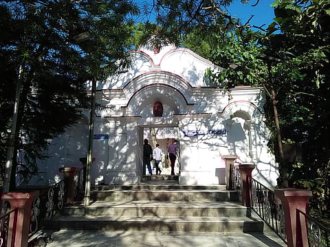 Entrance of Umananda Temple