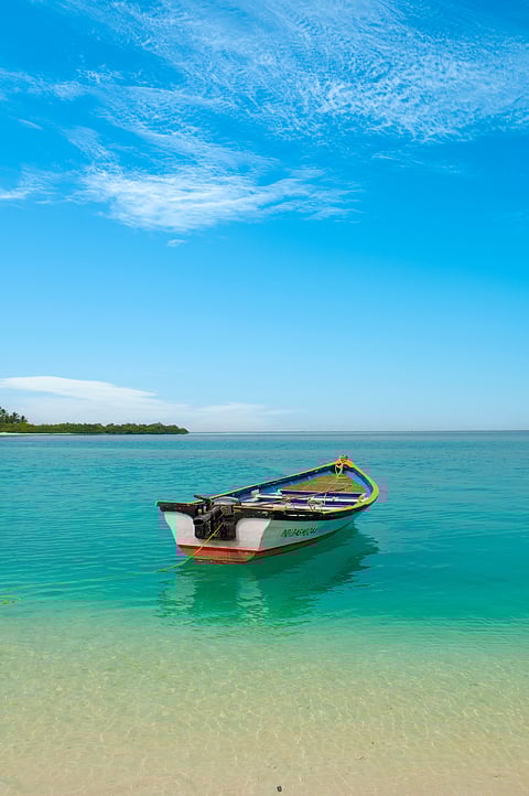 At the Bangaram Island