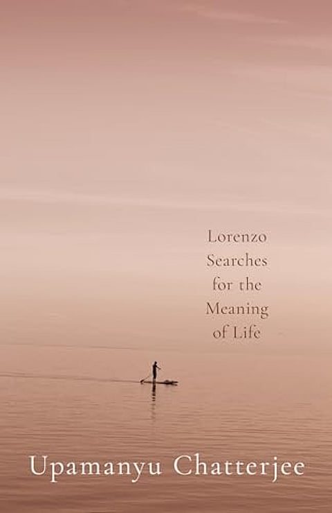 The cover of "Lorenzo Searches for the Meaning of Life" by Upamanyu Chatterjee