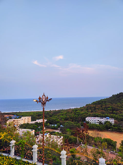 A view of Rushikonda Beach