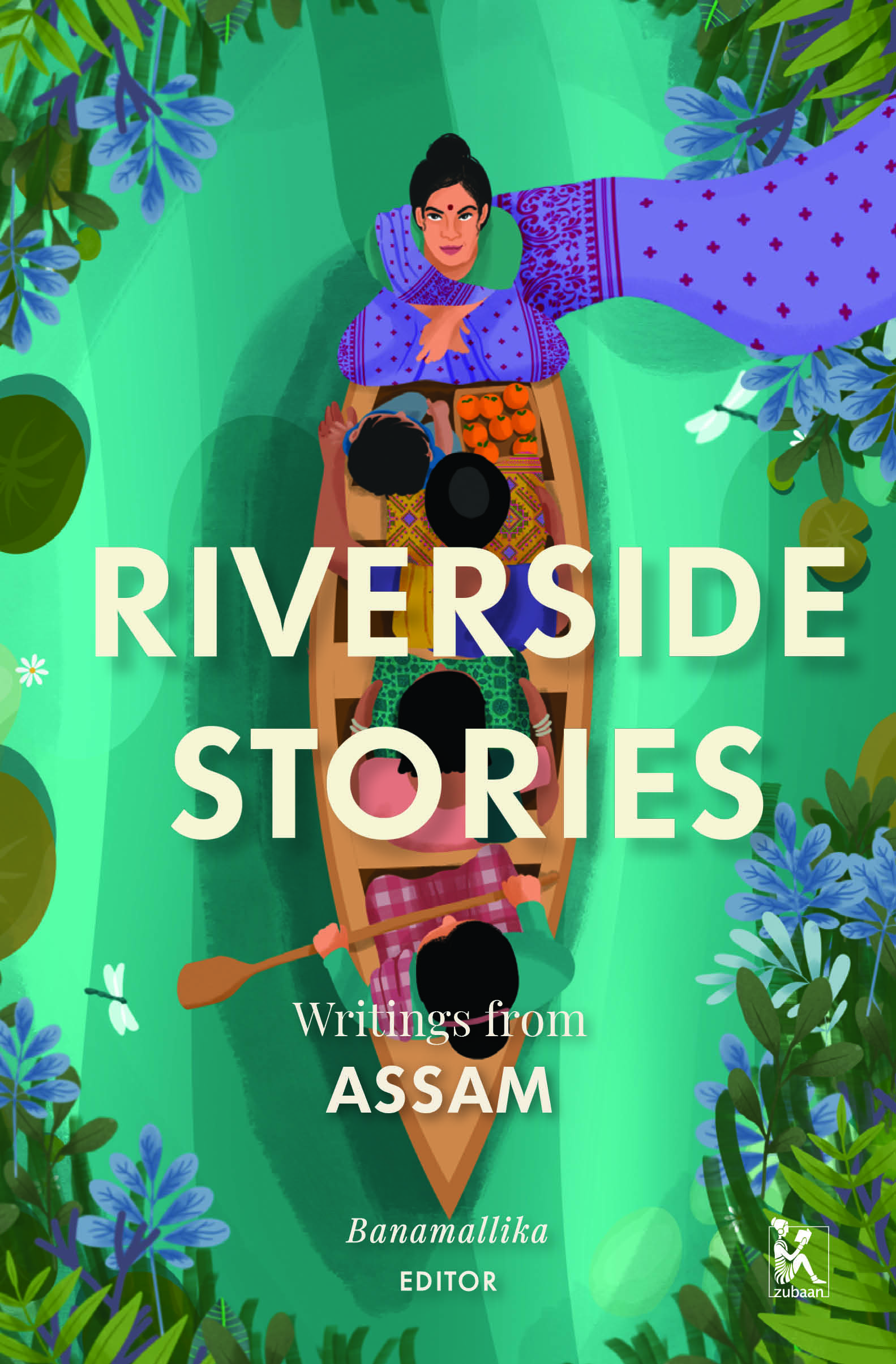 The cover of Riverside Stories: Writings from Assam edited by Banamallika Chaudhry