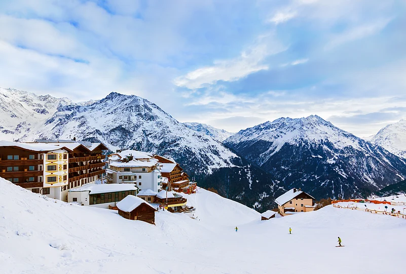 Mountains and ski resorts in Sölden