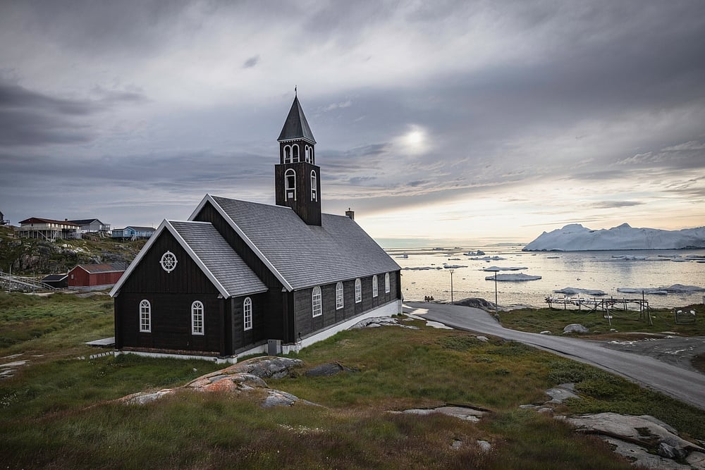 A church in ilulissat