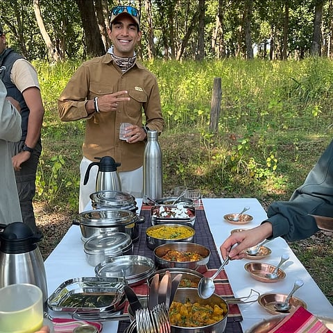 A glimpse of the safari experience with Suyash Keshari