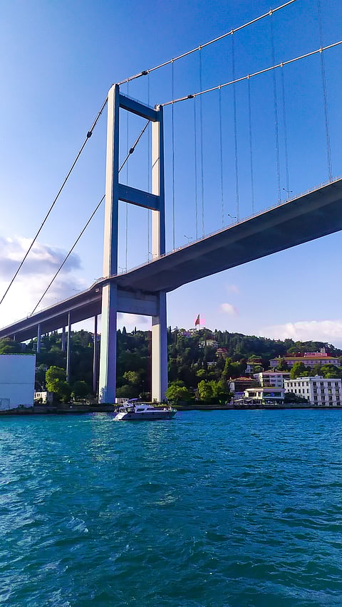 A view of the Bosphorus Strait