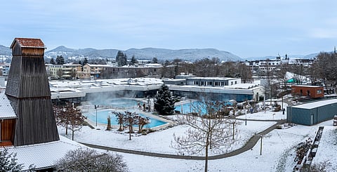 A visit to one of Switzerland’s luxurious thermal baths is the perfect way to unwind