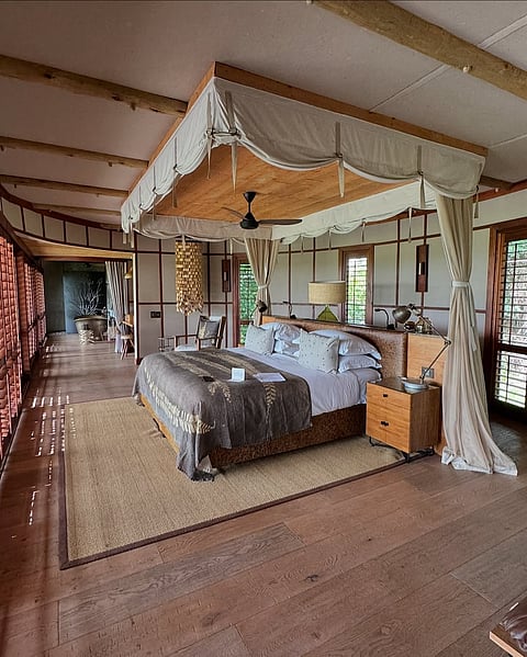Inside view of a luxury camp by Ameliya Safaris' partners in Botswana