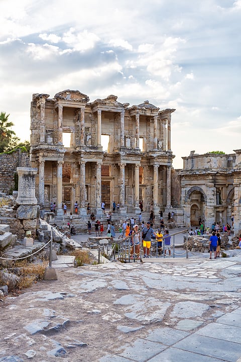 A view of the Ephesus Archaeological Site