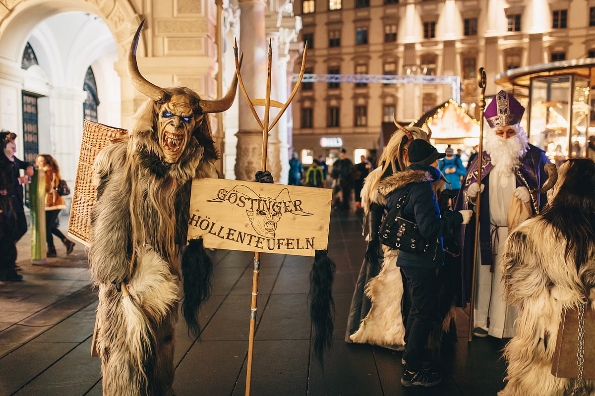 Besides Tyrol, Bavaria in southern Germany, Croatia, Slovenia, and Hungary also host some of the most spectacular Krampus Runs