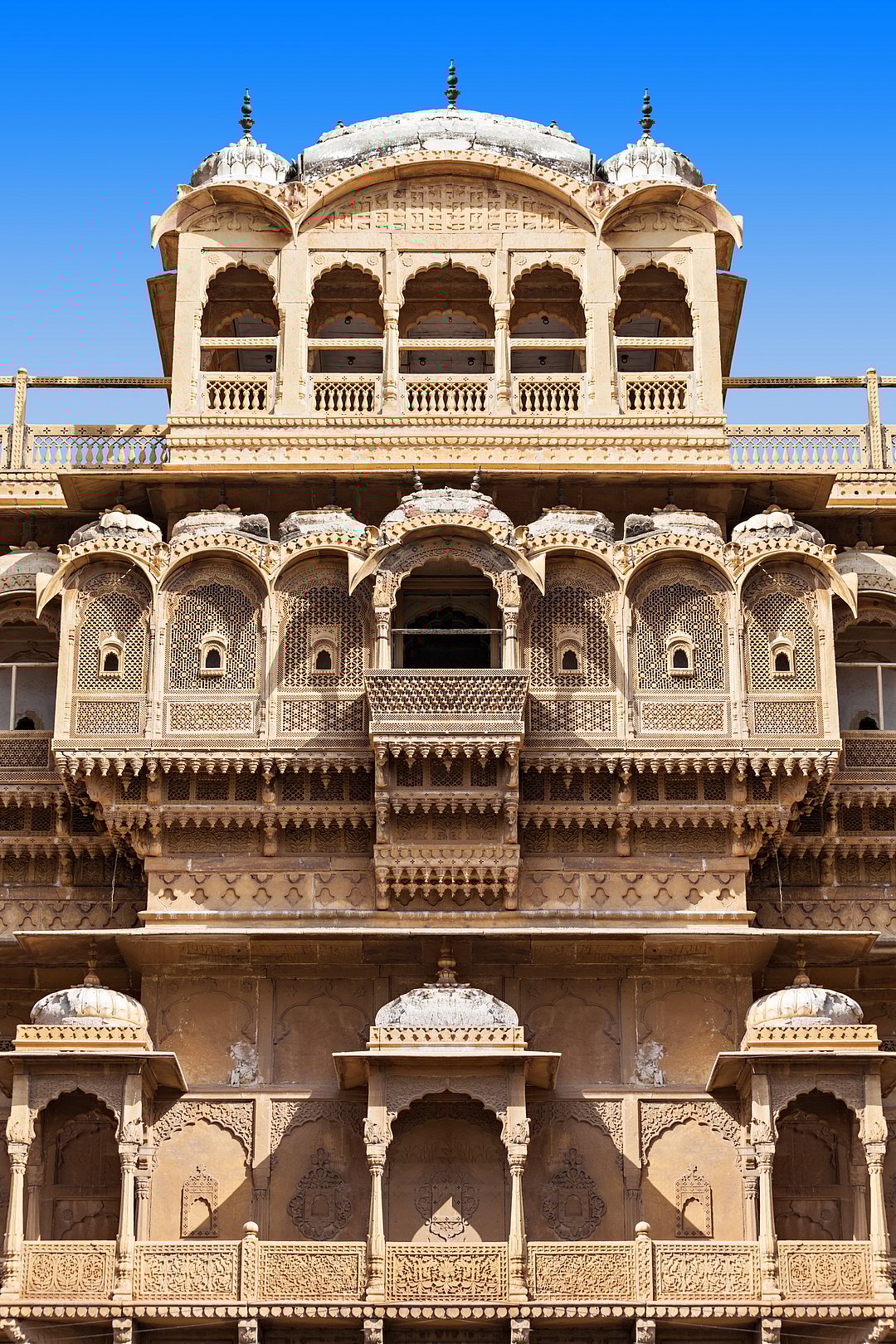 The iconic Patwon Ki Haveli in Jaisalmer