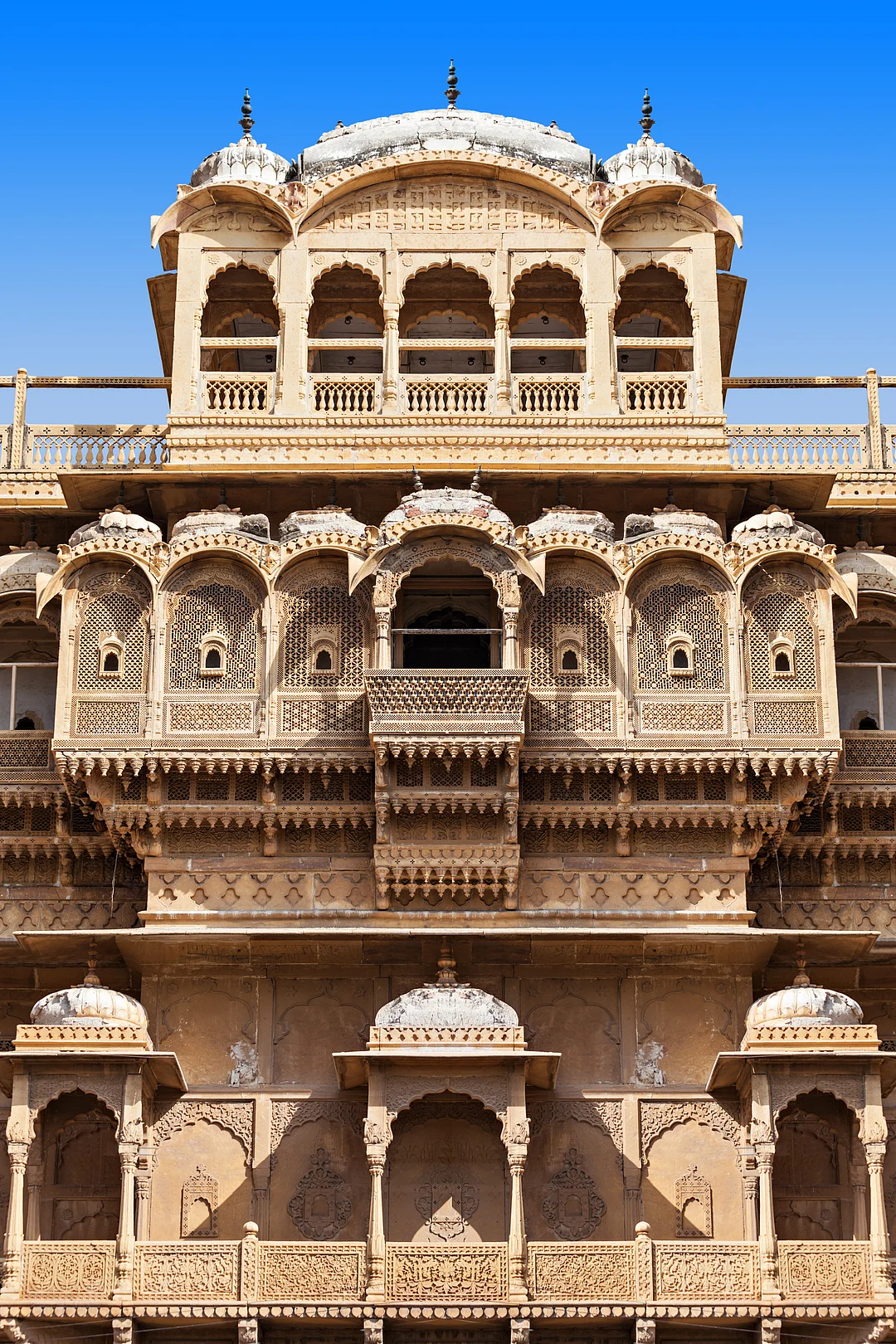 The iconic Patwon Ki Haveli in Jaisalmer