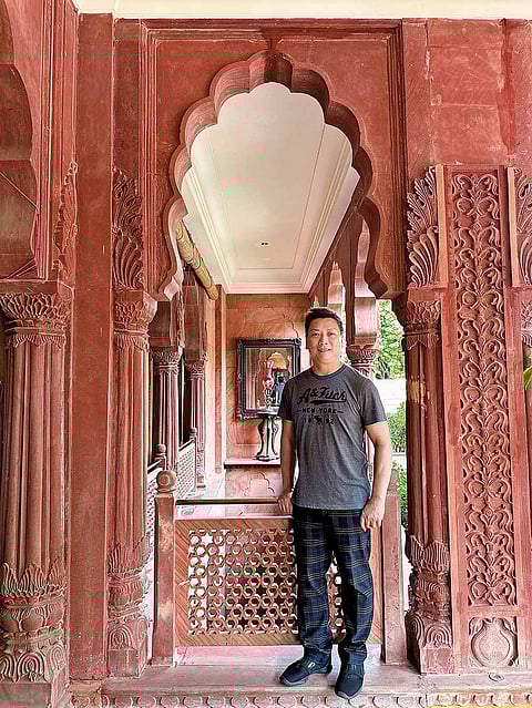 Wong at Narendra Bhawan, Bikaner