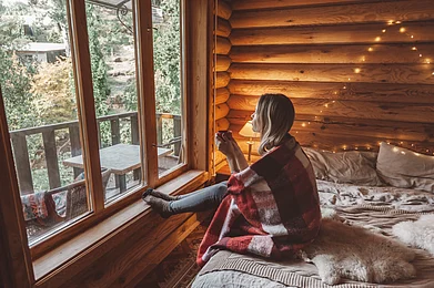 Shutterstock : There’s no better way to step into 2025 than by escaping to a peaceful retreat