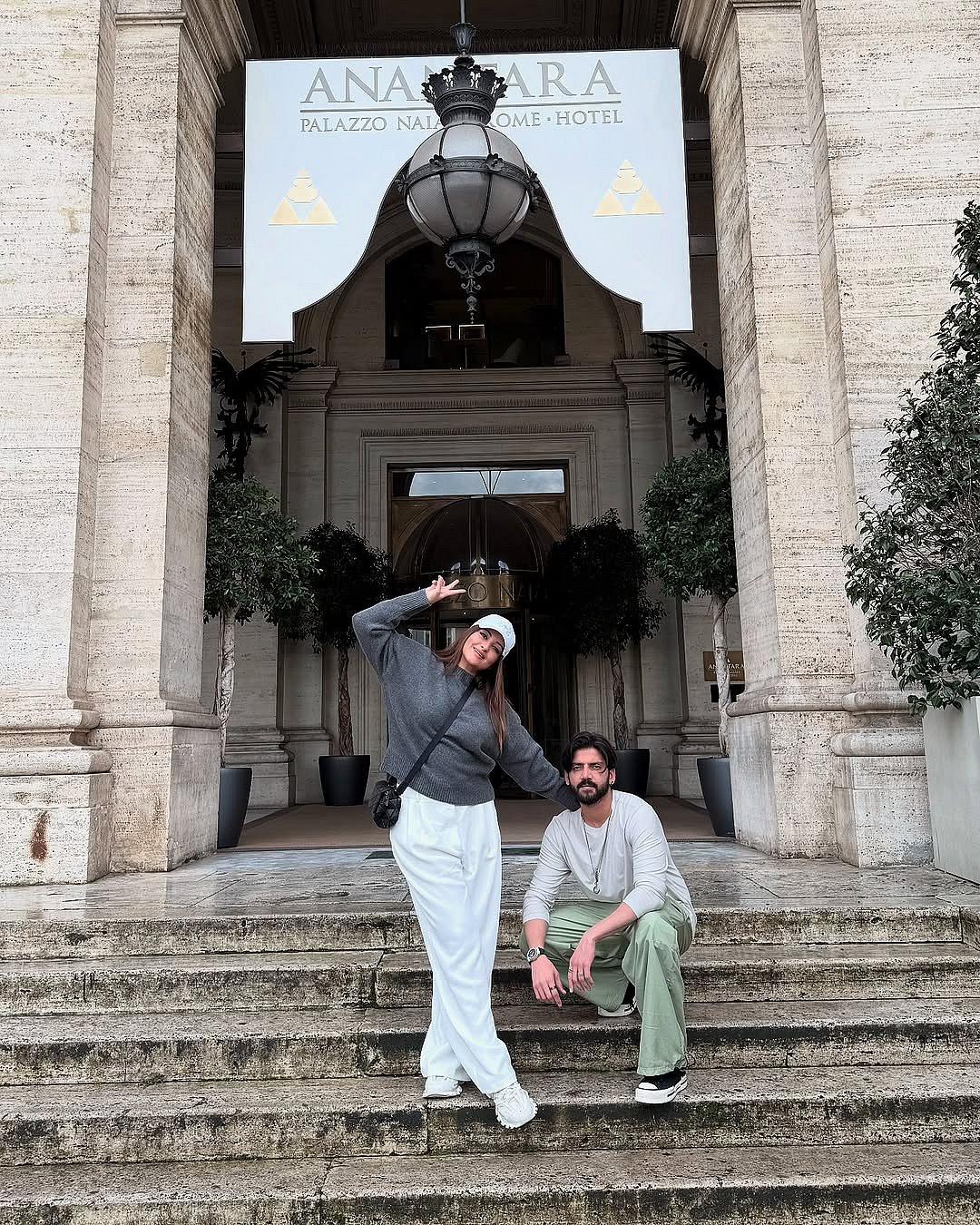Sonakshi Sinha and Zaheer Iqbal stayed at the luxurious Anantara Palazzo Naiadi Hotel